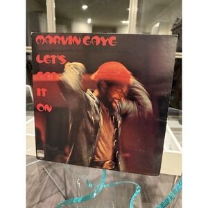 Marvin Gaye Let's Get It On Original 1973 1st Press OG TAMLA Vinyl LP Nice!